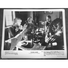 YOUNG GUNS 20TH CENTURY FOX  PROMO STILLS  Kiefer Sutherland,Casey Siemaszko,Charlie Sheen, Lou Diamond Phillips
